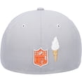 thumbnail image 4 of Men's New Era Gray Cincinnati Bengals City Describe 59FIFTY Fitted Hat, 4 of 5