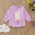 thumbnail image 5 of Likimi Baby Boys Jumpsuits Long Sleeve Cartoon Print Crew Neck Comfortable Loose Relaxed Spring Fall Homewear Purple Size 12-18 Months, 5 of 7