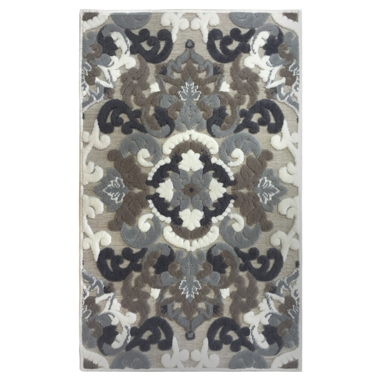 Home Dynamix Arrington Collection Chenille Transitional Area Rug for Modern Home Decor