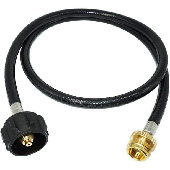4/6FT Propane Adapter Hose LP Tank 1lb to 20lb Converter For QCC1 Type1 Gas Gril