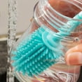 thumbnail image 6 of 3pcs Straw Cleaner and Bottle Brush for Cleaning, Hanging Straw Brush Silicone Long Bottle Cleaning Brush Reusable Bottle Washing Accessories for Jars Tumblers, 6 of 7