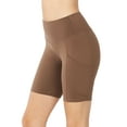 thumbnail image 2 of TheLovely Women & Plus Workout Yoga Running Compression Exercise Biker Shorts with Side Pockets, 2 of 3