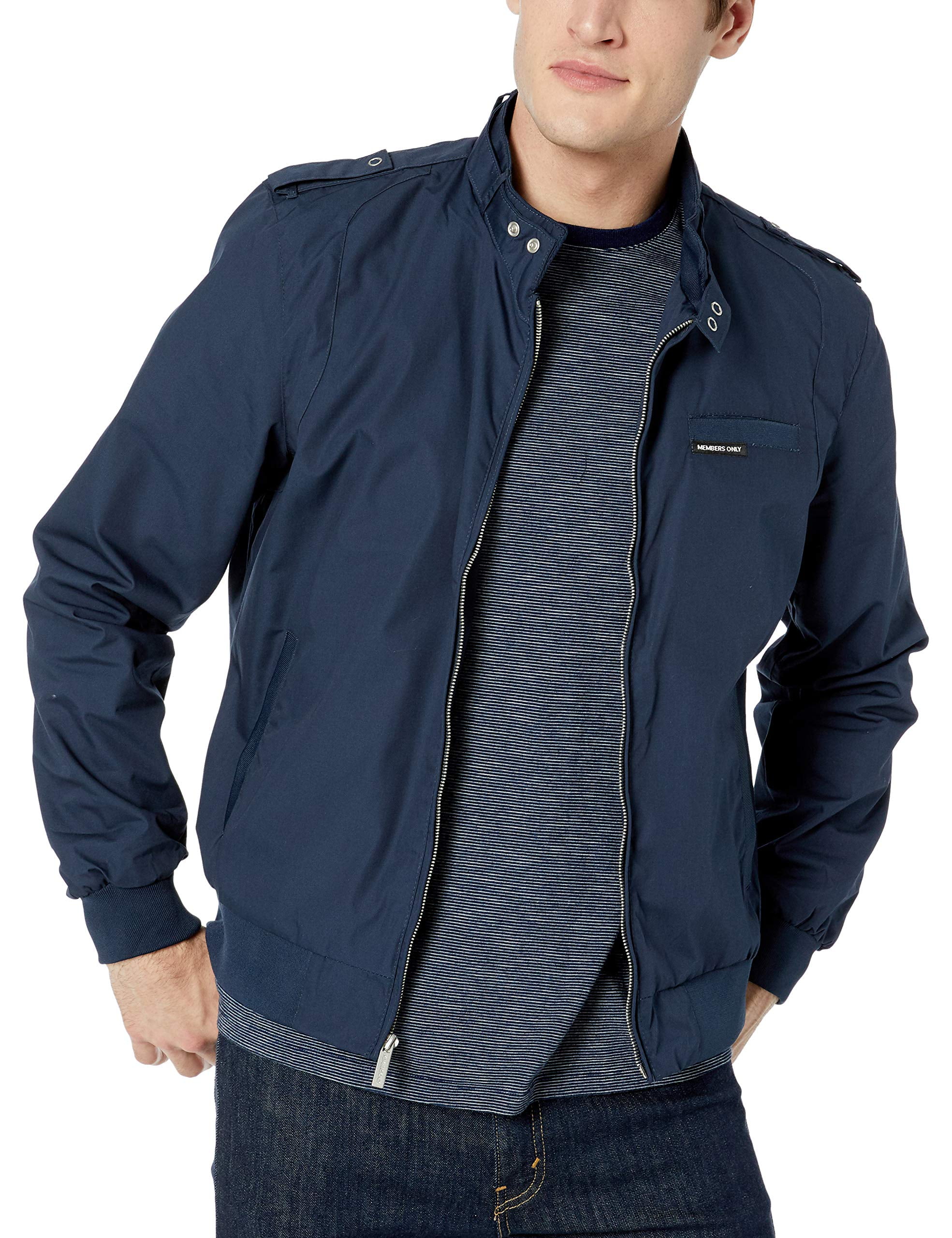 Download Members Only Coats & Jackets - Mens Jacket Pocket Full-Zip ...