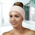 thumbnail image 2 of Bucky Spa Bath Headband Peach, 2 of 2