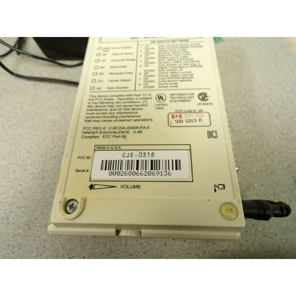 Us robotics | usr CJE-0318