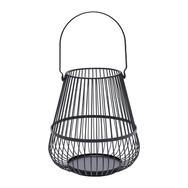Portavelas de hierro Sunnimix Porta vela Soporte de alambre de Metal