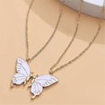 thumbnail image 3 of Best Friends Butterfly Matching Necklaces For Women Friendship Birthday Warm Gift Gold, 3 of 5