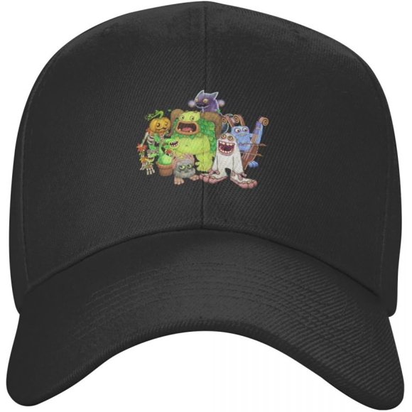 Casquette de Baseball Unisexe Hip-Hop Mode Personnalisée Classique My Singing Monsters Casquette de Baseball Hip-Hop Hommes Femmes Ajustable Casquette Papa Automne Casquettes