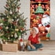 thumbnail image 4 of Cortina de poliéster, decoraciones navideñas, cubierta de puerta navideña, pancartas, Papá Noel, decoración exterior, tela colgante, cubiertas de puerta navideñas, decoraciones de Halloween, decoració, 4 of 6