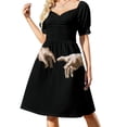thumbnail image 1 of Vestido de manga corta de Adam vestidos de noche mujeres Vestidos Vestido, 1 of 7