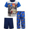 thumbnail image 1 of AME Sleepwear Pyjama 3 Pcs Bleu Star Wars the Mandalorian pour Garçons (6), 1 of 1