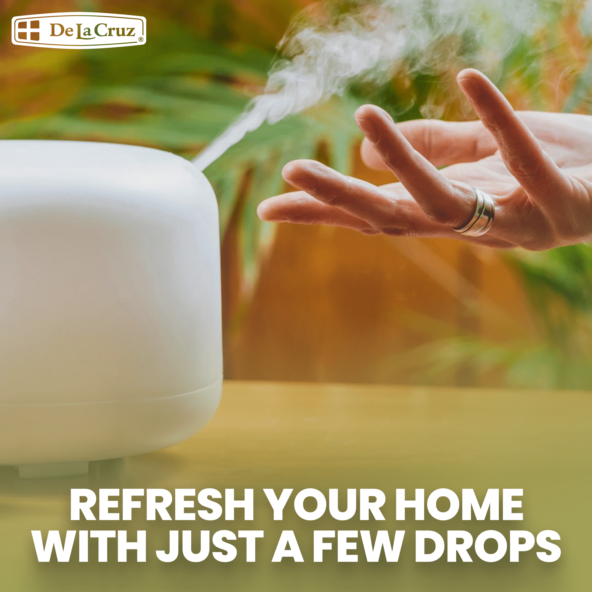 De La Cruz Eucalyptus Essential Oil, 100 Pure for Aromather