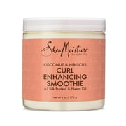 SheaMoisture Coconut & Hibiscus Curl Enhancing Smoothie for Thick, Curly Hair, 6 oz