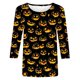 thumbnail image 4 of Ailaofu 3/4 Length Sleeve Women Tops Crew Neck Blouses Dressy Casual Summer T Shirts Loose Fit Business Work Clothes, 4 of 4