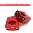 thumbnail image 3 of Cnc 22Mm 28Mm Todoterreno Motocicleta Barra Abrazaderas Manillar Elevadores Adaptador 2 Uds Serendint VI009001-01, 3 of 7