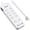White, variant on 10-Outlet Surge Protector with 2 USB-C & 2 USB-A Ports, 2450 Joules, 6' Cord, LED Indicator – Power Strip for Home and Office Use by Watson(White)