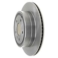 thumbnail image 3 of KarParts360 For Chevy Captiva Sport 2008 2009 2010 2011 Disc Brake Rotor | Rear | Made Of Cast Iron | Plain Hat Finish | Vented | Non-Coated Finish, 3 of 5