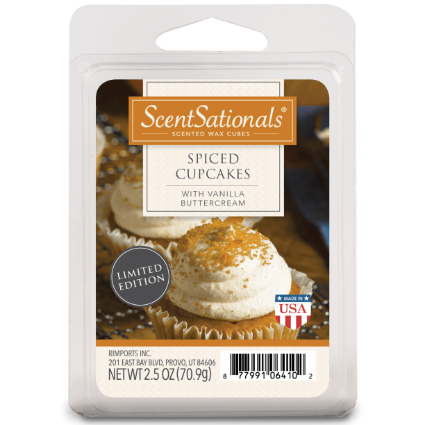ScentSationals Scented Wax Cubes Spiced Cupcakes