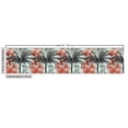 thumbnail image 3 of Ambesonne Tropical Fabric by the Yard Upholstery, Palm Trees Fashion Art, 10 Yards, Dark Salmon and Pale Grey, 3 of 5