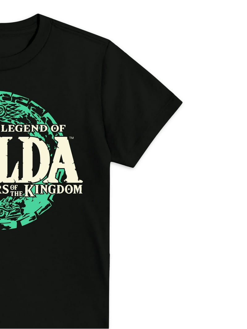 Zelda Totk Logo, Graphic Boys Crew Neck Short Sleeve T-Shirt
