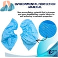 thumbnail image 4 of Endure Disposable Waterproof Shoe Cover- Blue, Nonwoven PP, with Print & Elastic on Bottom & Anti-Skid (400), 4 of 8