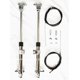 thumbnail image 3 of Pistones para silla de ruedas reclinable, con herrajes y cable de 24", cromados, para asientos de 16'-22' de ancho, 3 of 3
