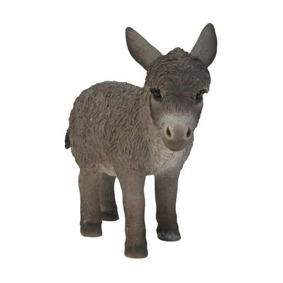 Medium Donkey Standing Looking Right Garden Statue