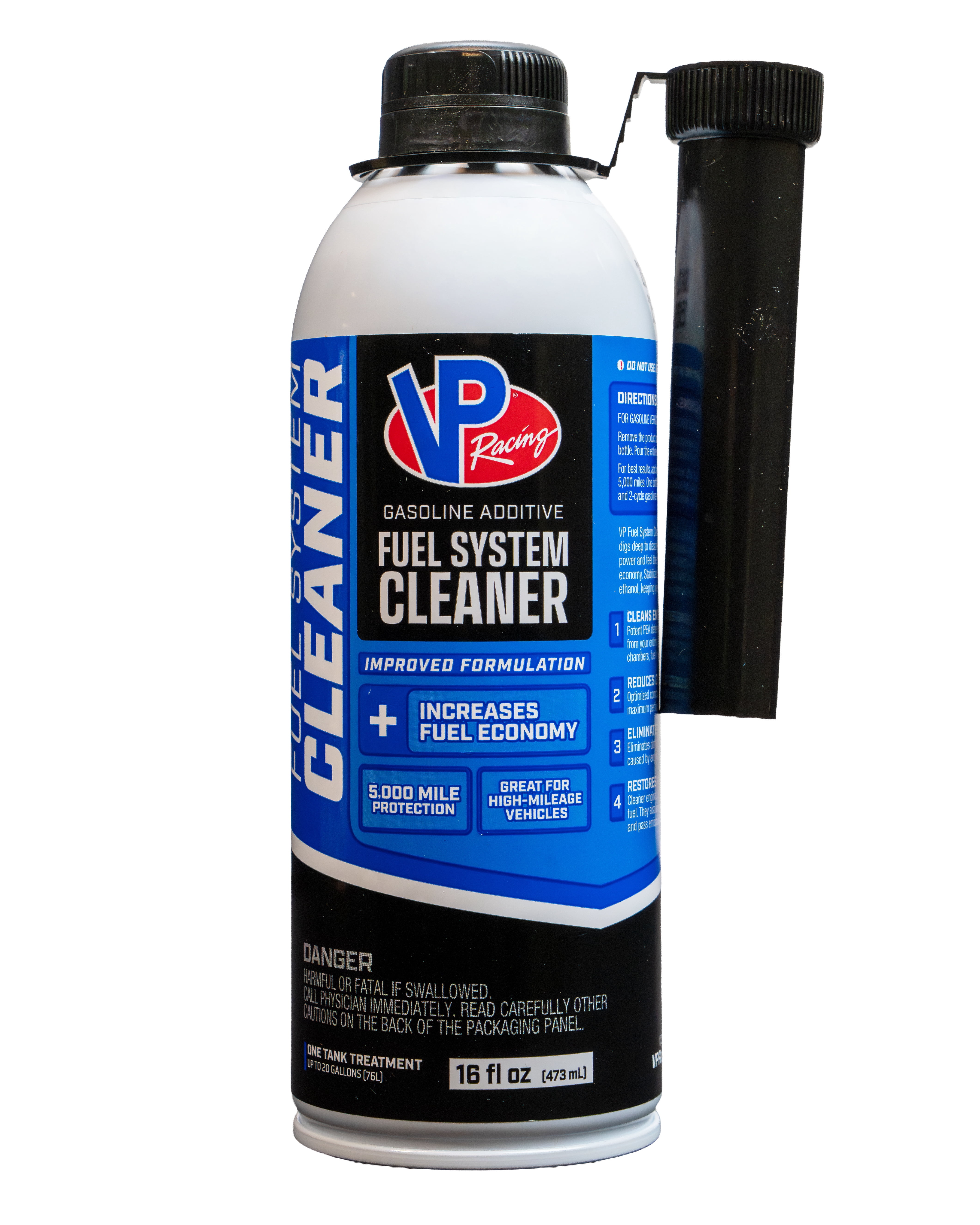 VP Racing Fuel System Cleaner 16oz Fuel Additive Cleans Injectors