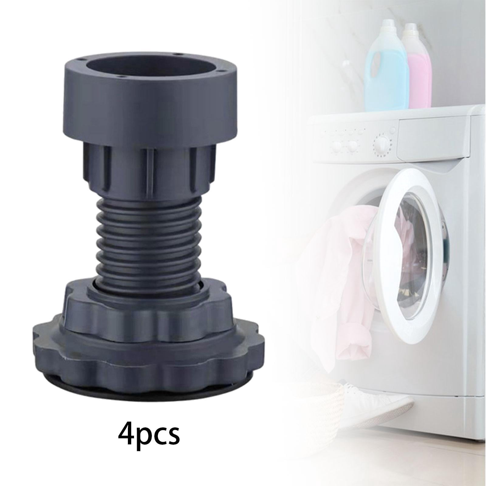 Fiocias 4 Pieces Anti Vibration Pads Washing Machine Foot Pads Height Adjustable Protect Diameter 7cm