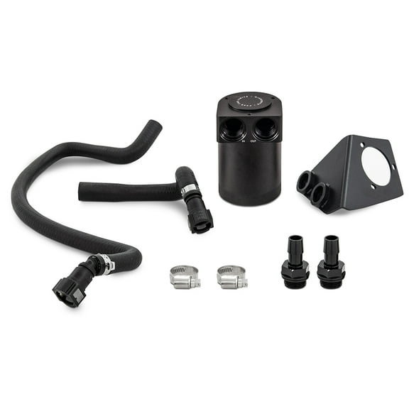 MMBCC-C8-20 Baffled Oil Catch Can Kit, Compatible With Chevrolet C8 Corvette 2020 (Coupe/Targa Models)
