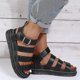 thumbnail image 3 of 2023-womens Flatform Summer Ankle Strap Sandals Chunky Platform Fashion ShoesblackEU43, 3 of 4
