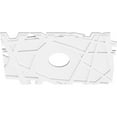 thumbnail image 2 of 32"W x 21 3/8"H x 6"ID x 11 1/4"C x 1"P Novo Architectural Grade PVC Contemporary Ceiling Medallion, 2 of 11