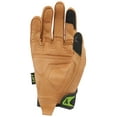 thumbnail image 2 of Lift Safety Gloves Genuine Leather Anti-Vibration Tacker Large Brown And Black, 2 of 2