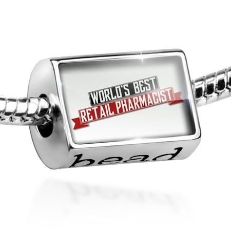 Bead Worlds Best Retail Pharmacist Charm Fits All European (Best Shoes For Retail Pharmacists)