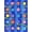 Blue, variant on Joy Carpets Kid Essentials Tiny Town 5'4" x 7'8" Area Rug in Color Sandstone