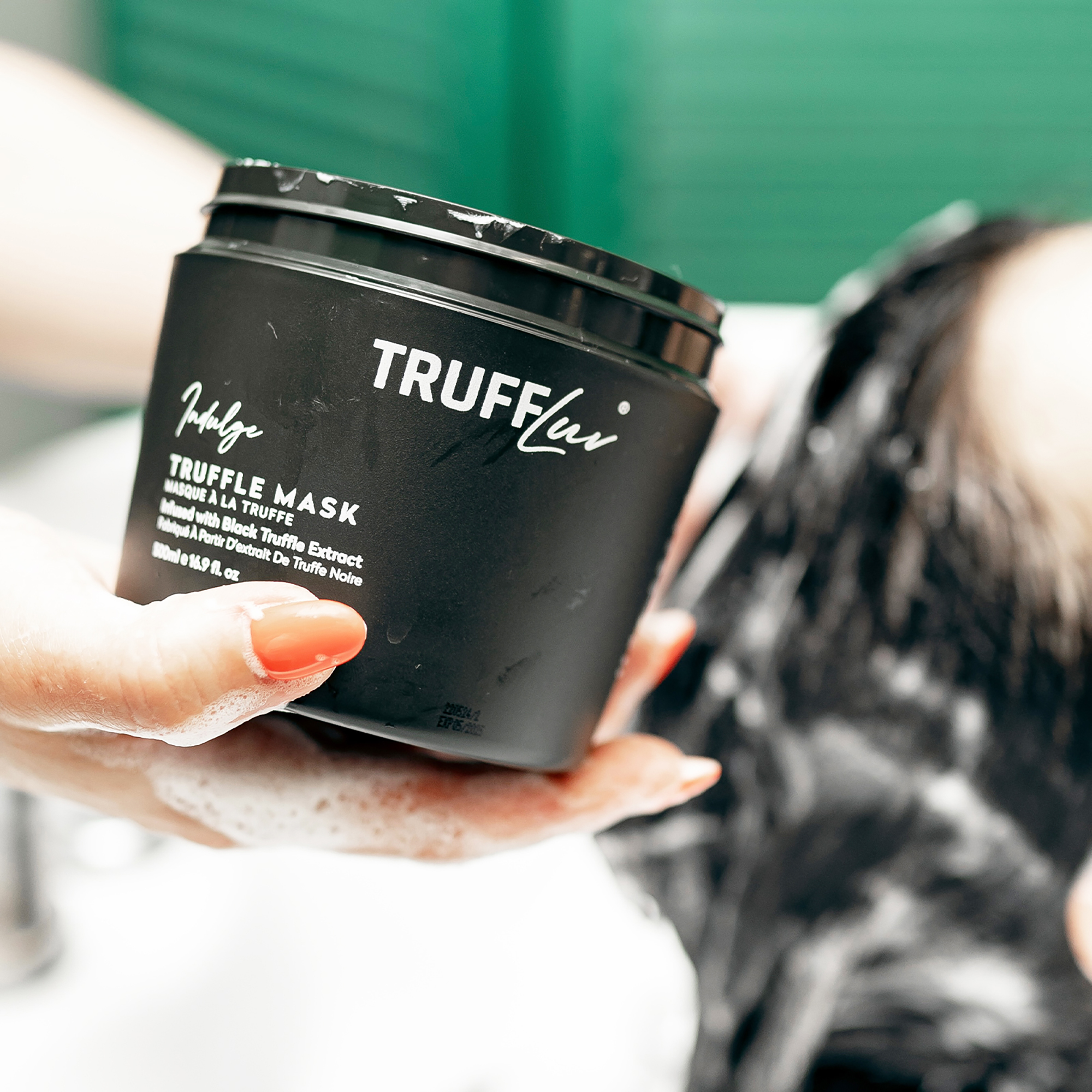 TruffLuv Truffle Mask, Hair Mask for Dry Damaged Hair and Growth, 16.9 oz