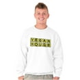 thumbnail image 5 of Vegan Waffle House Funny Sarcastic Sweatshirt for Men or Women Brisco Brands S, 5 of 6