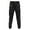 Black, variant on Mens Casual Cargo Pants Workout Joggers Stretch Sweatpants Elastic Drawstring Comfortable Woven Fabric
