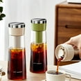 thumbnail image 3 of High Borosilicate Glass Cold Brew Kettle French For Iced Coffee And Tea Maker Hot Or Cold Use Durable Kitchen Storage Container, 3 of 6