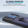 thumbnail image 5 of for Samsung Galaxy S21 FE Case with HD Screen Protector, Heavy Duty Shockproof with 360 ° Rotation Metal Kickstand [Military Grade] Protective Case for Galaxy S21 FE 5G, Blue, 5 of 14