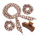 thumbnail image 1 of Artefacto para rizar el cabello con ondas grandes y seda, con forma de leopardo, para dormir, sin calor, Bow Lazy, 1 of 1