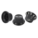 thumbnail image 4 of Perillas de control de guitarra de 3 piezas, 1 volumen, 2 tonos, ajuste superior ABS, kit de repuesto para instrumento, accesorio negro, 4 of 14