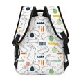 thumbnail image 4 of Disketp Easter Rabbit Mochila Estampada para Hombre y Mujer – Mochila Ligera Clásica con Múltiples Bolsillos para Universidad, Trabajo y Viajes-One Size, 4 of 5