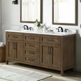 thumbnail image 5 of Ove Decors Tahoe 72 W x 21" D Freestanding Bathroom Vanity with Double Sink, Almond Latte, 5 of 16