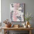 thumbnail image 3 of Canvas Wall Art, Pink Grey Abstract Framed Canvas Prints for Living Room Office, Modern Minimalist Smear Art Large Gallery Wrapped Wall Decor for Home Office, Gifts, 16"x24" Ship Next Day, 3 of 9