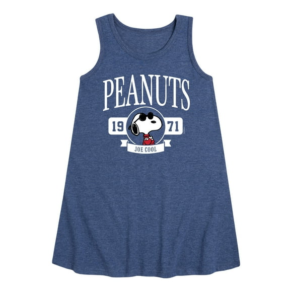 HYBRID APPAREL - Peanuts - Collegiate - Toddler & Youth Girls A-line Dress