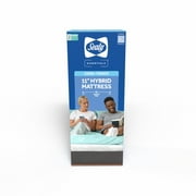 Sealy Essentials Cool-Touch 11” Hybrid Medium-Feel Full Mattress-in-a-Box, Adult