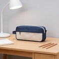 thumbnail image 6 of Dmlowu Large Capacity Multi Layer Zippered Pencil Case, Stationery Pouch with Water Resistant Polyester, Portable Organizer for Office Travel Home, 6 of 6