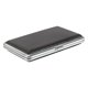 thumbnail image 1 of Estuche portátil para cigarrillos de aleación de aluminio, resistente a los golpes, práctico estuche negro., 1 of 5