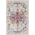 thumbnail image 1 of Unique Loom Charme Moderne Zone Tapis 4' x 6' Rectangle Ivoire/bleu, 1 of 1